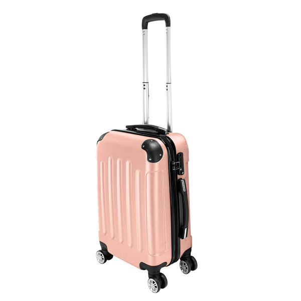 3-in-1 Portable ABS Trolley Case