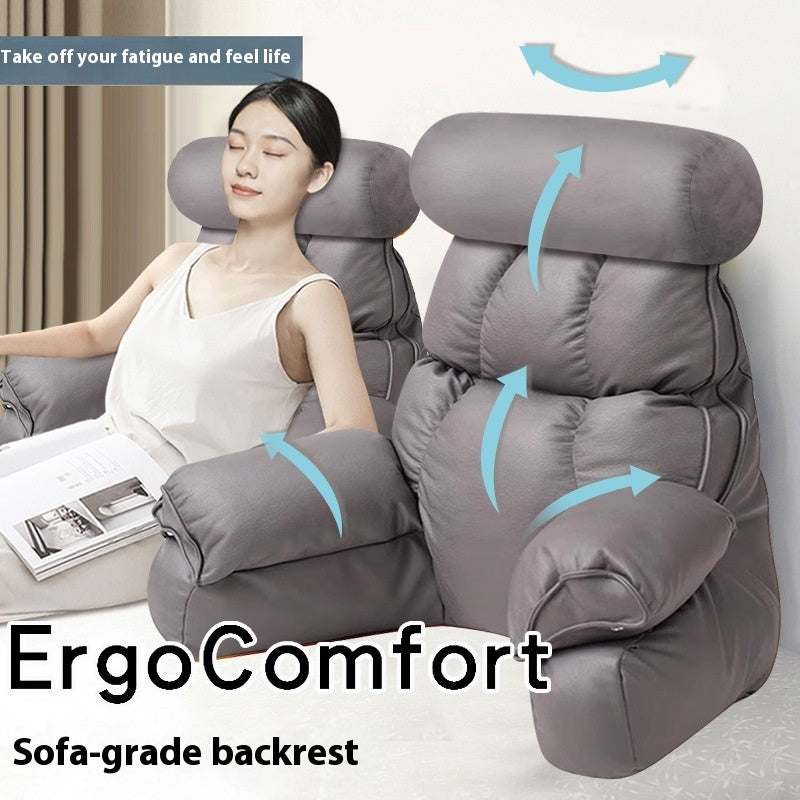 Bedside Soft Upholstery Pillow Neck And Waist Support Lazy Sofa
