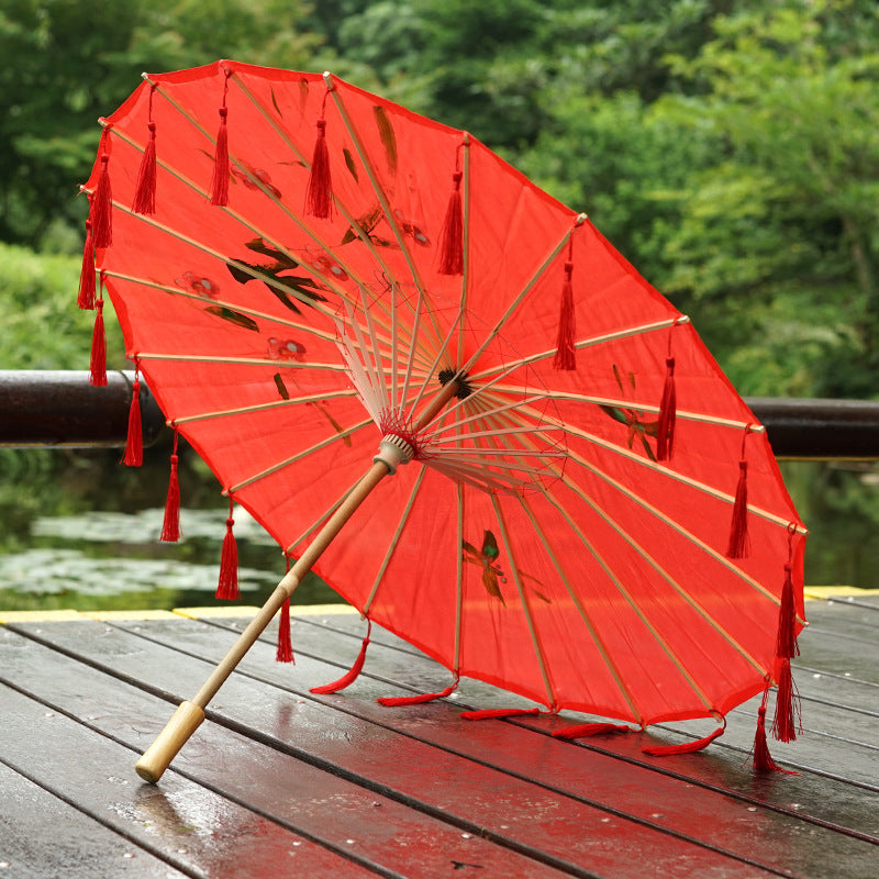 Antique Tassel Umbrella