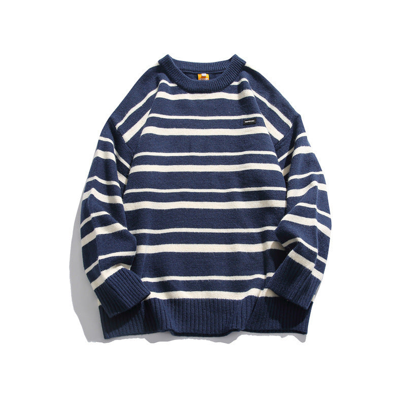 Striped men's sweater