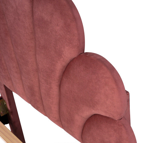 Linen Material With Metal Frame Bed Frame