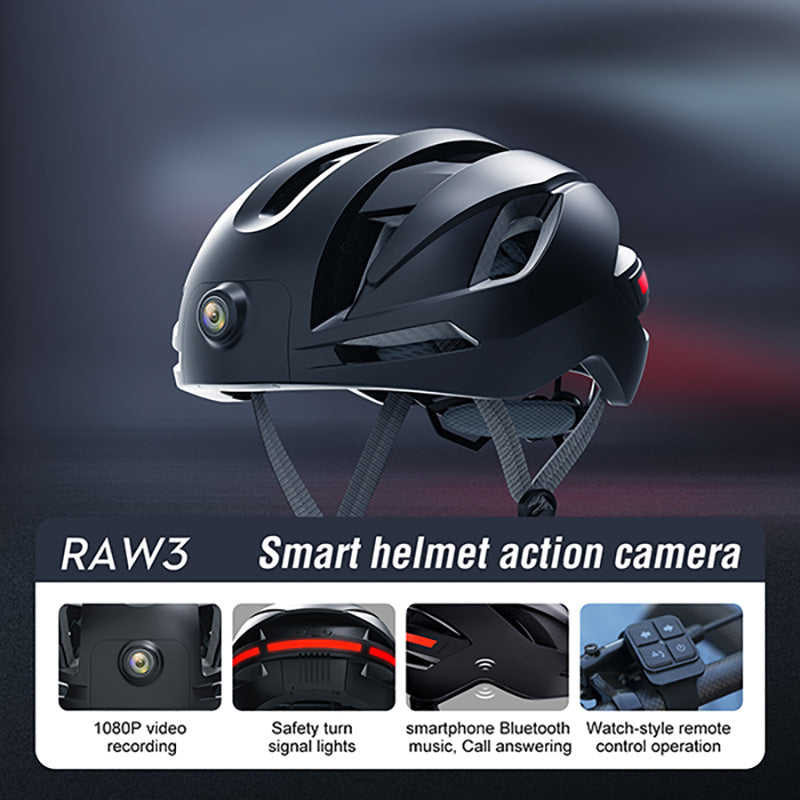 Motorcycle Remote-controlled Recording And Photo-taking Bluetooth Helmet Camera