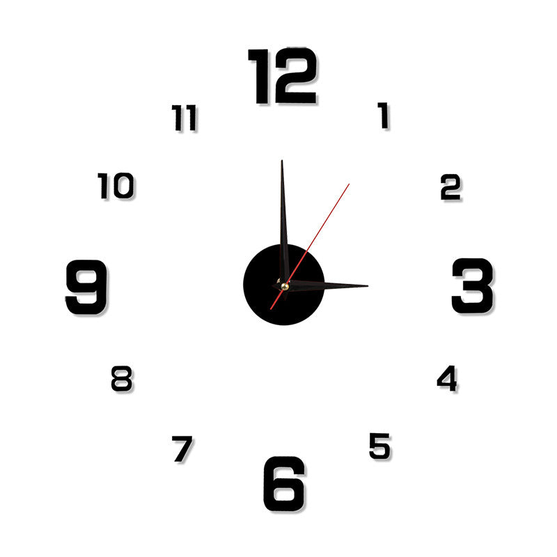 Acrylic Mute Large DIY Wall Clock