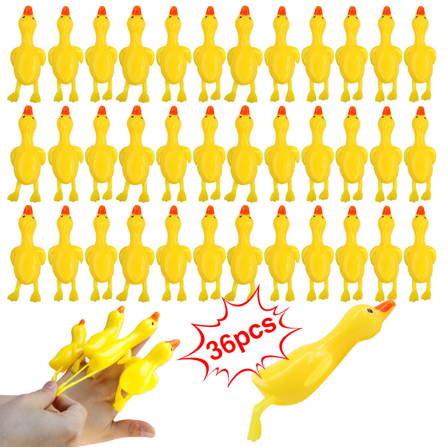 36 Sets Of Catapult Duck Toys, Squeeze Toys, Decompression Toys, Holiday Gifts, Children's Toys
