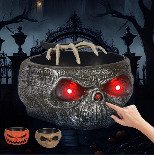 Helloween Candy Totenkopf Schale