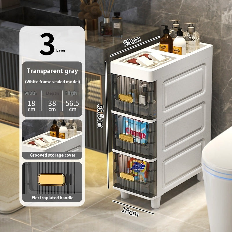 Thickened Storage Cabinet Living Room Snack Home Storage Rack