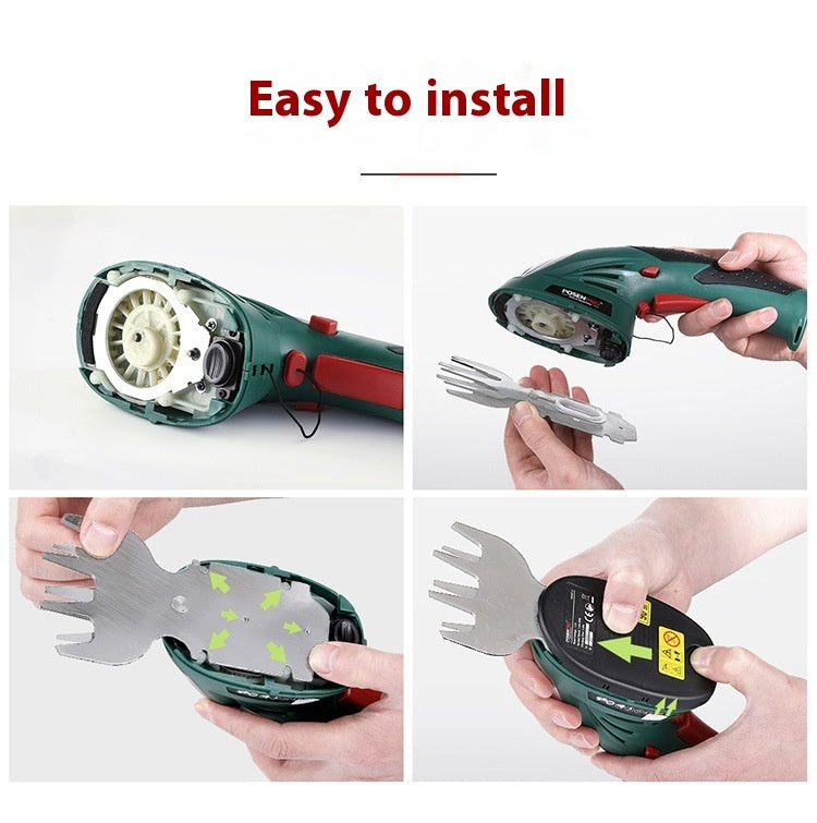 Pruning Shear Multifunctional Hedge Trimmer Electric Lawn Mower