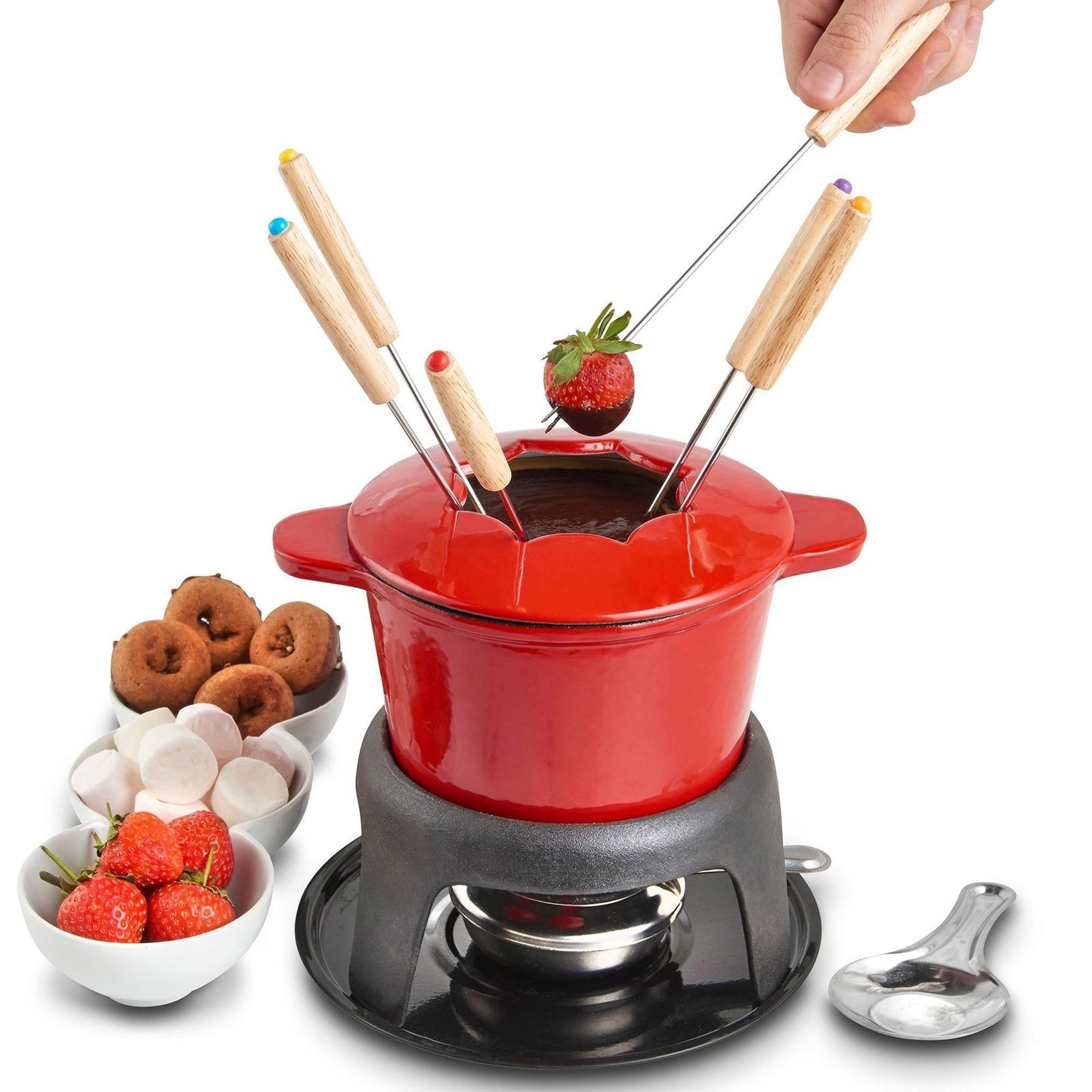 Cheese Cheese Chocolate Fondue Grill Alcohol Stove