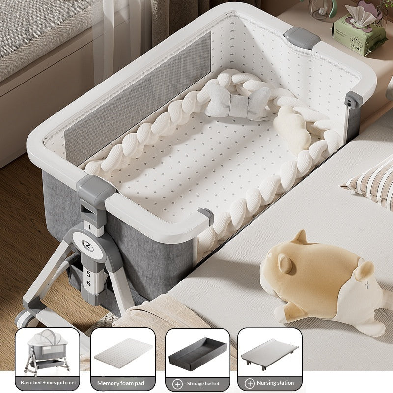 Multifunctional Portable And Mobile Baby Cradle Bed For Infants
