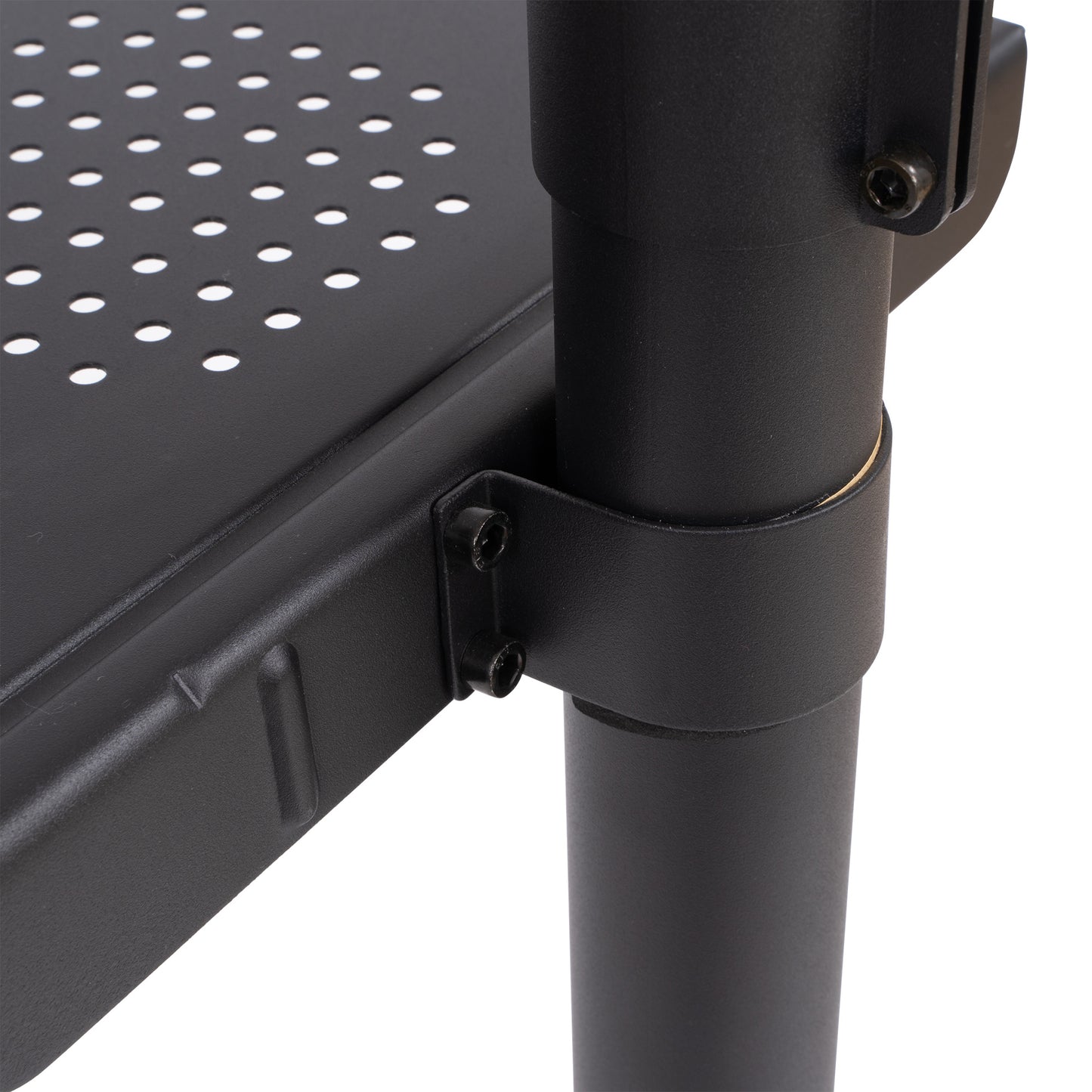 Metal Mobile TV Stand On Wheels