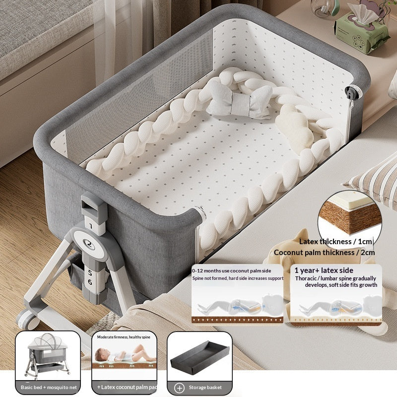 Multifunctional Portable And Mobile Baby Cradle Bed For Infants
