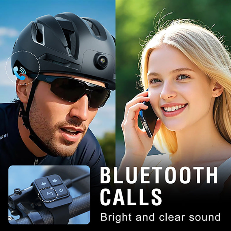 Motorcycle Remote-controlled Recording And Photo-taking Bluetooth Helmet Camera