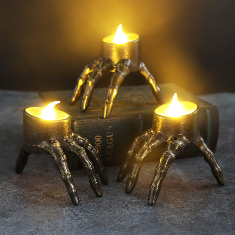Candelabro de mano de Halloween