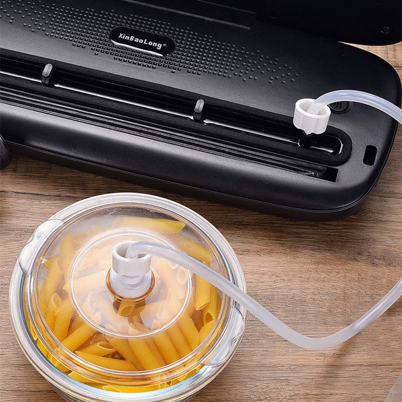 Small Household Fresh-keeping Machine Automatic Vacuum Compression Plastic Sealing Machine