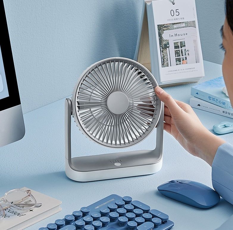 Office Household Desktop Fan USB Rechargeable Mini