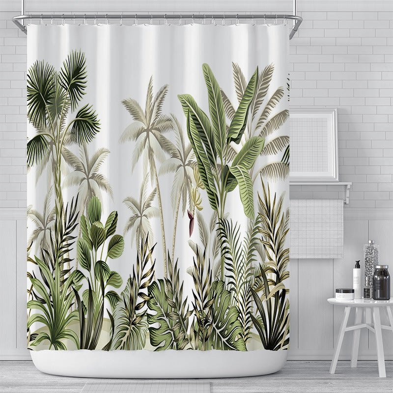 Shower Curtain Home Bathroom Waterproof Partition Curtain