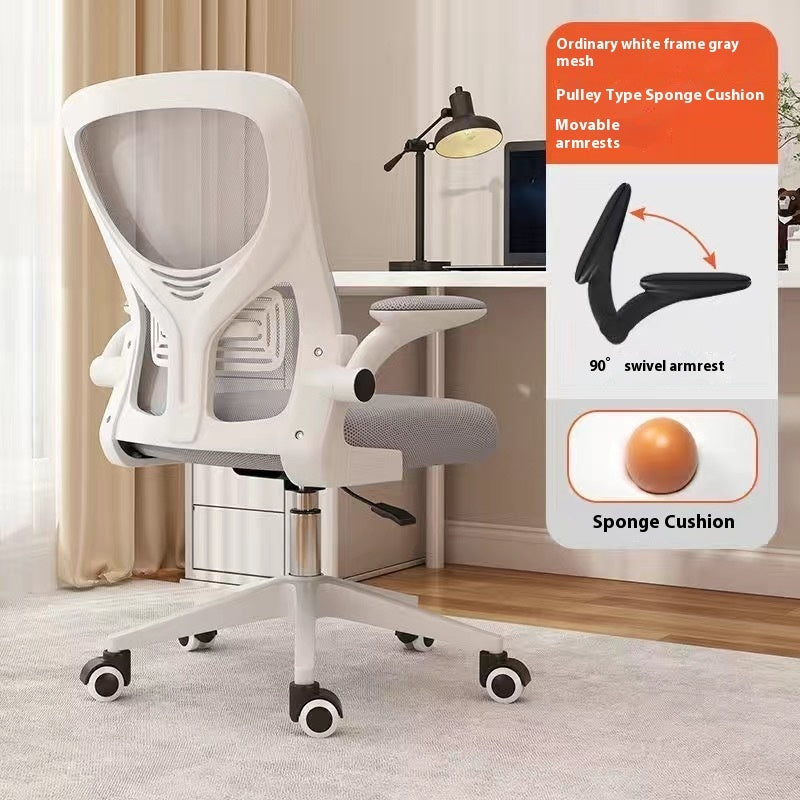 Ergonomic Chair Comfortable Long-sitting Home Reclining