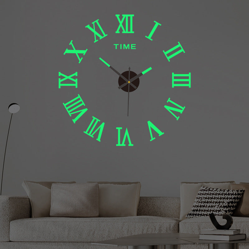 Acrylic Luminous Wall Clock