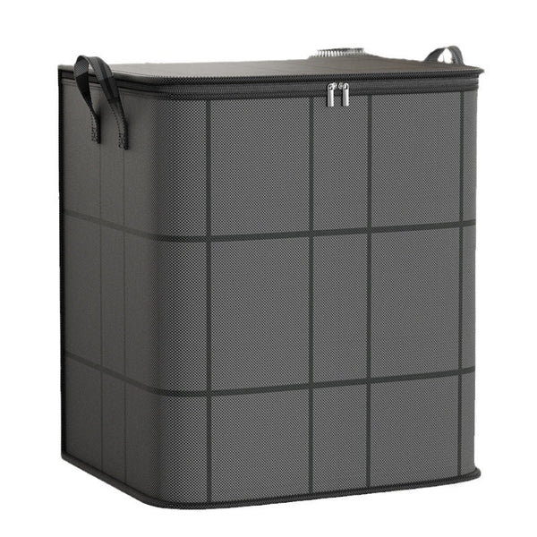 Large Capacity Clothes Storage Bag, Wardrobe Organizer For Clothing & Quilts, Ideal For School & Moving Luggage Storage