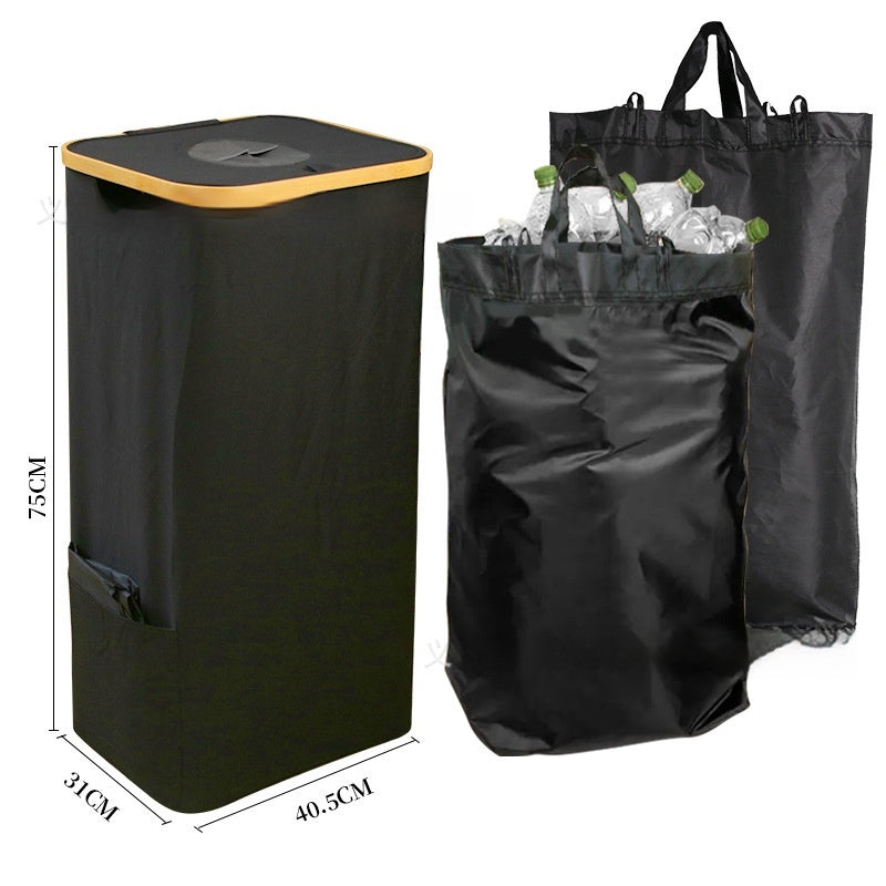 Recycle Beverage Bottle Large Capacity Foldable Storage Basket