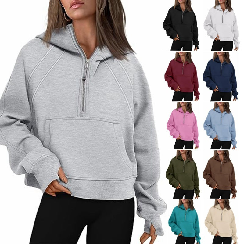 Hooded sweater for women