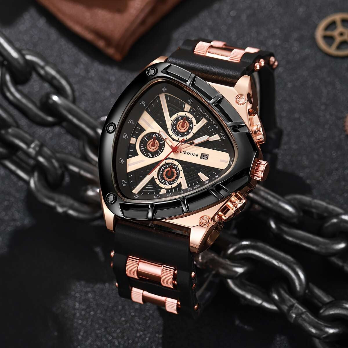 Stylish And Minimalist Alloy Mens Watch