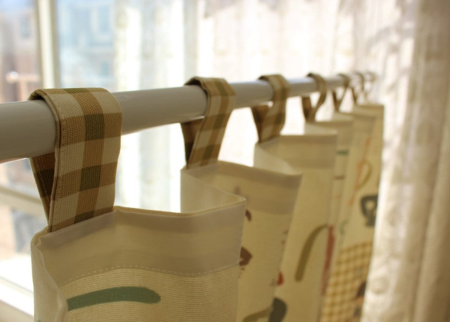 Cotton Cloth Kitchen Curtain Curtain Partition