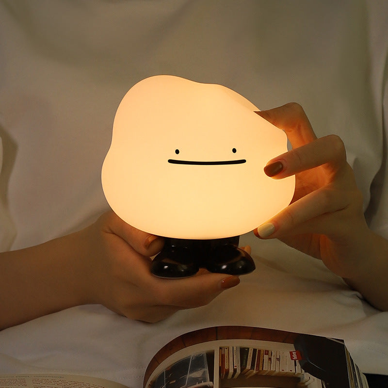 Creative silicone charging lamp