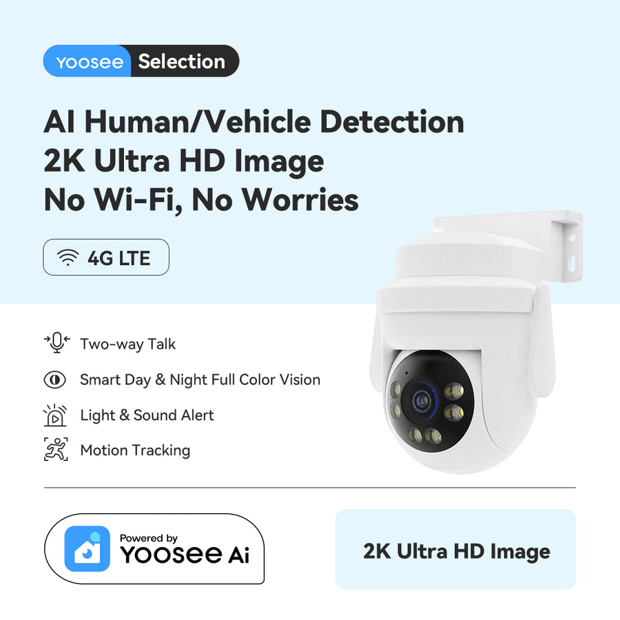 Smart 4G LTE Outdoor PTZ Camera B33