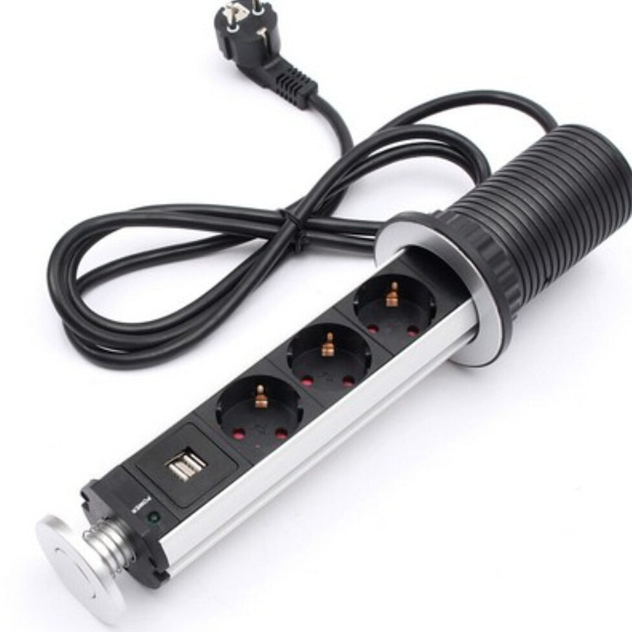 Usb Socket European Standard Office Hidden Desktop Socket