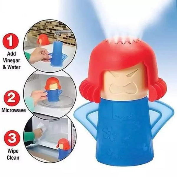 Angry mom microwave cleaner