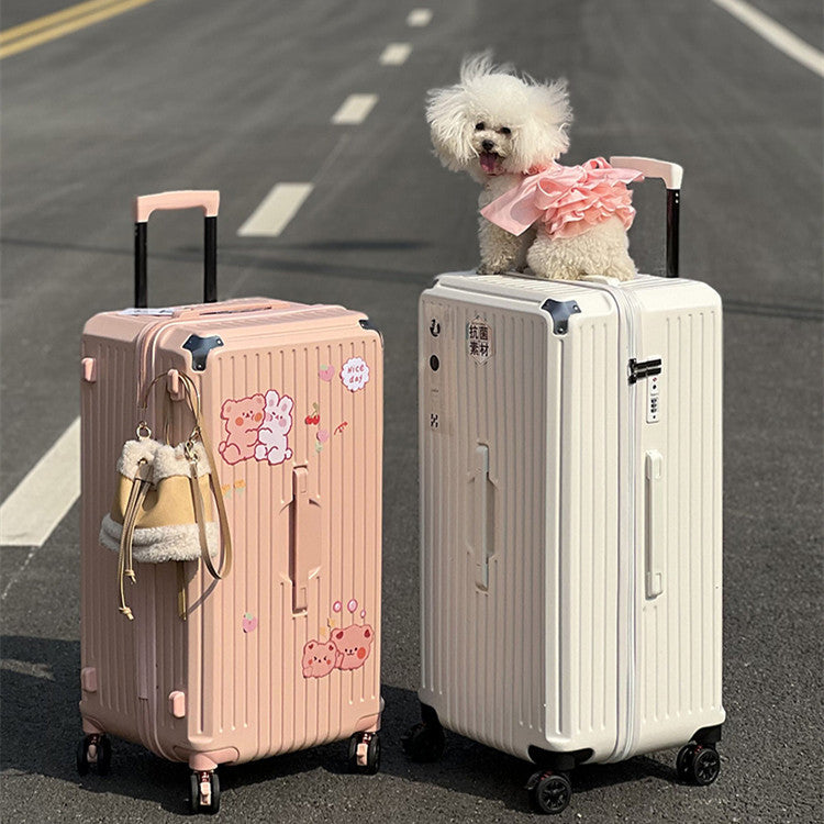 Large Capacity Secure Wheel Suitcase