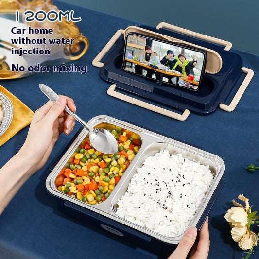 Household Electric Lunch Box Stainless Steel Car