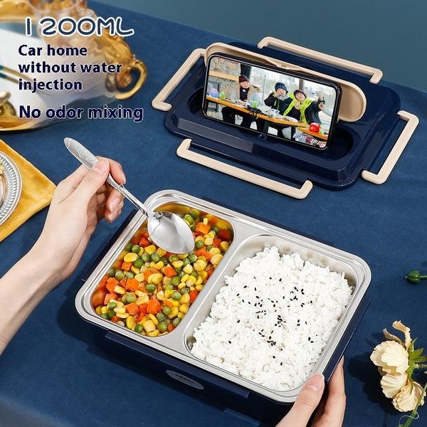 Household Electric Lunch Box Stainless Steel Car