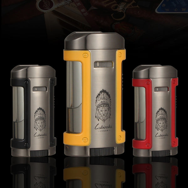 Home Cigar Lighter Zinc Alloy Electroplating