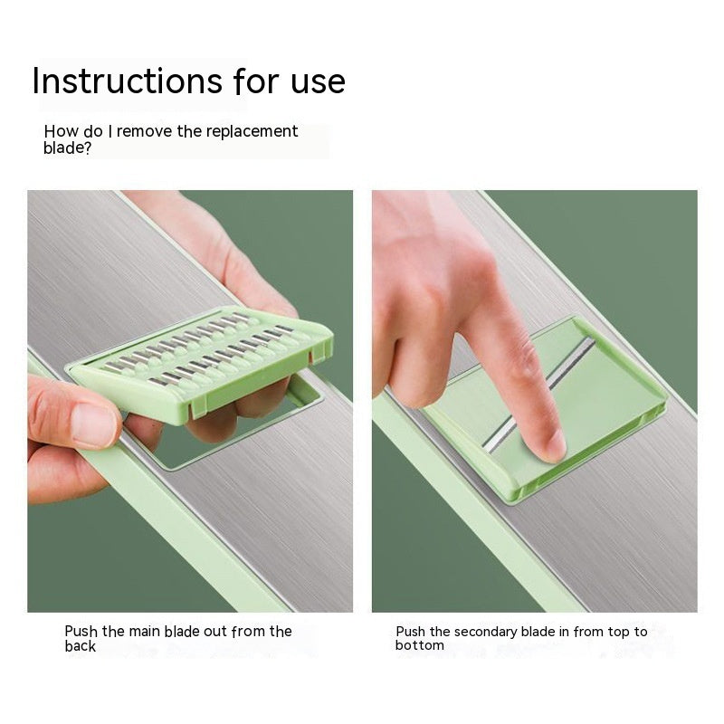 Multi-function Vegetable Chopper Household Stainless Steel Kitchen Grater