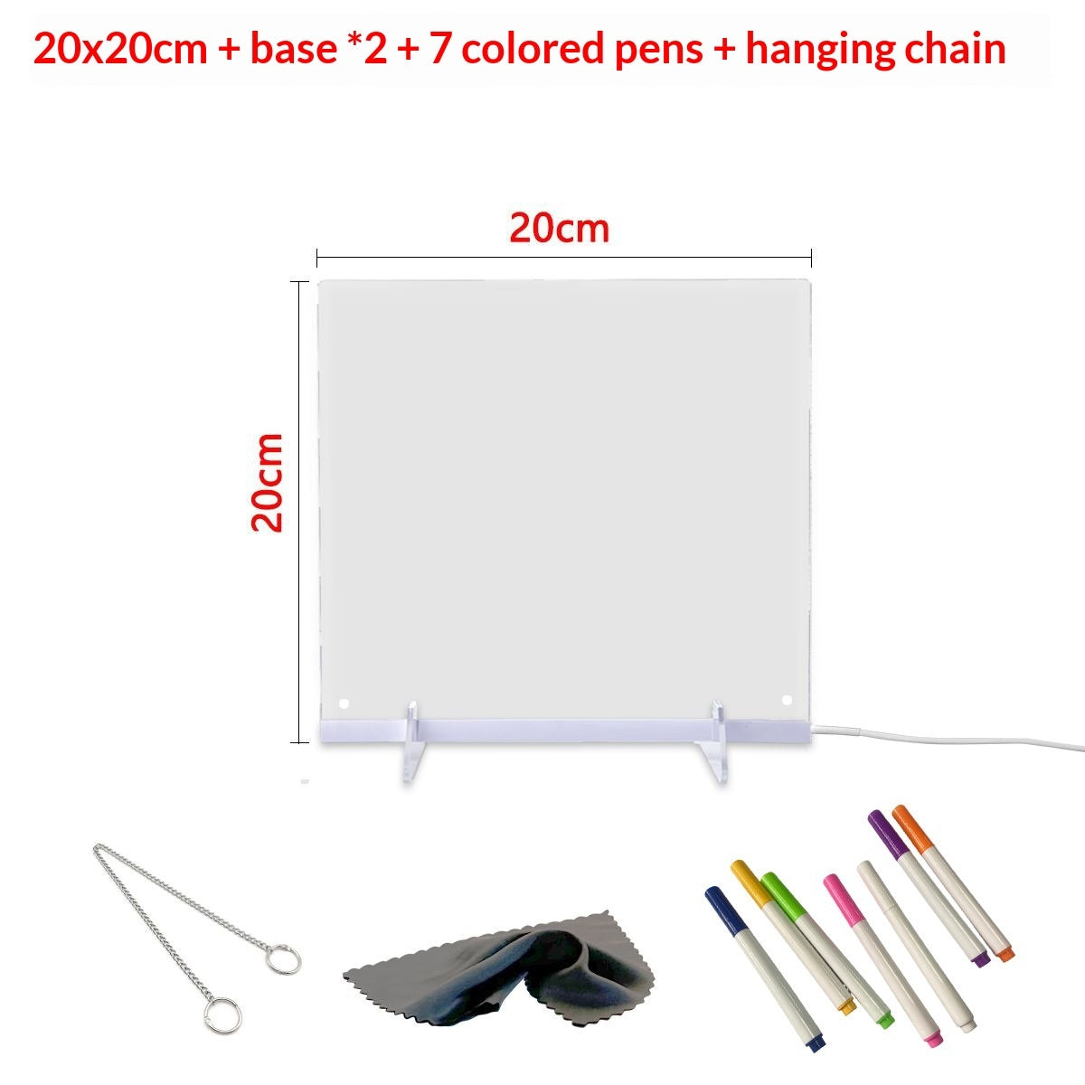 Display Board Stall LED Electronic Fluorescent Board