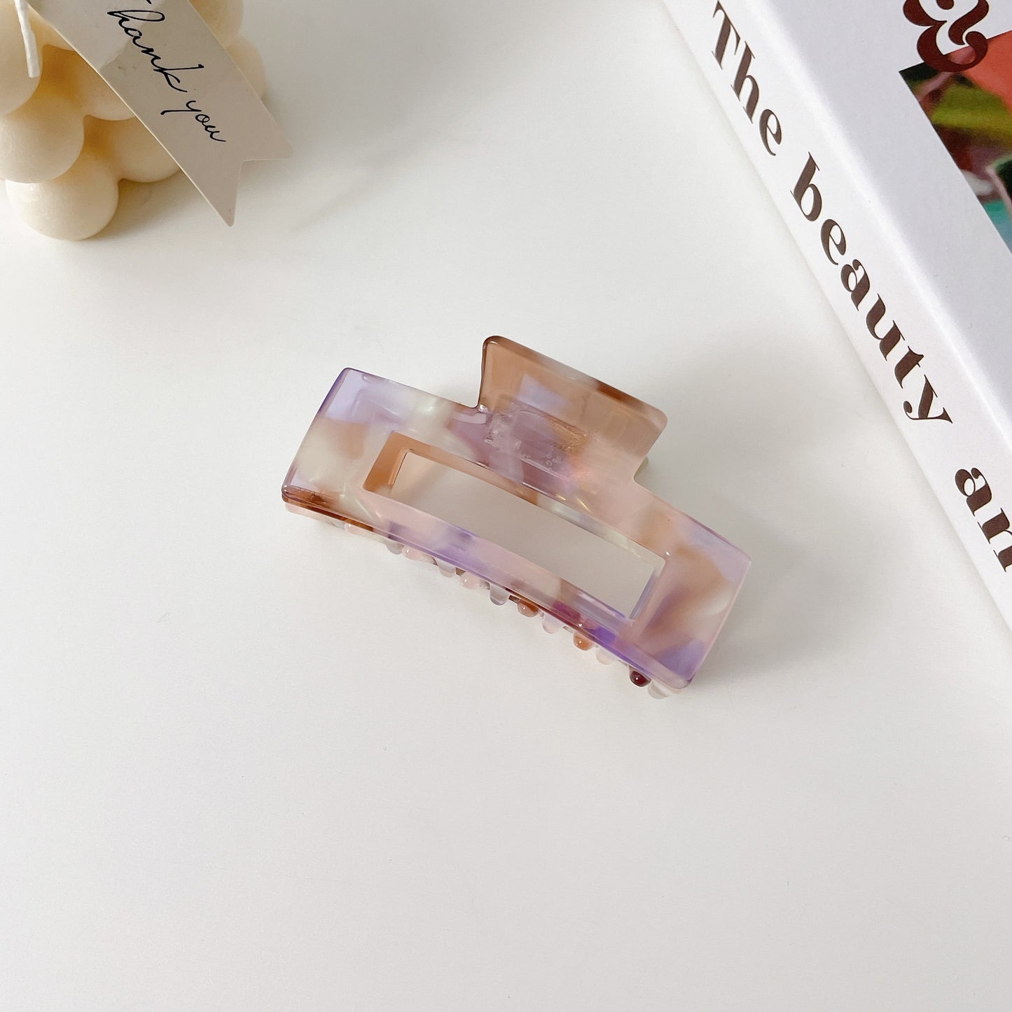 Simple Hair Clip Square Hair Accessories Girl Grip