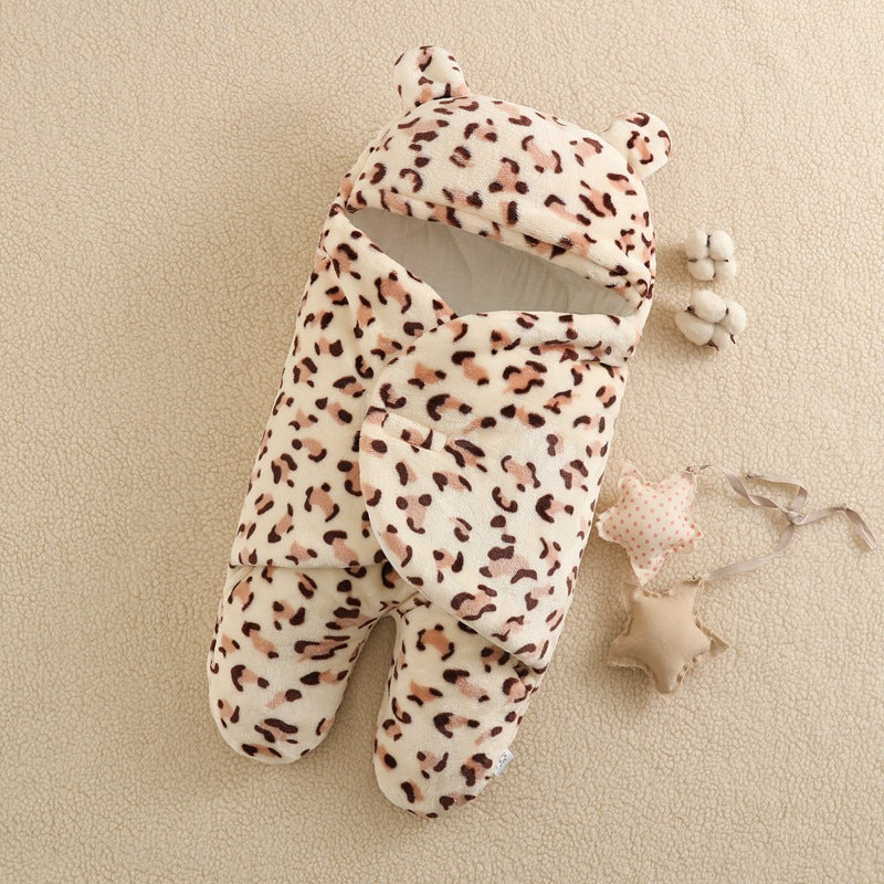 Baby Cuddle Quilt Newborn Thickening Blanket Flannel