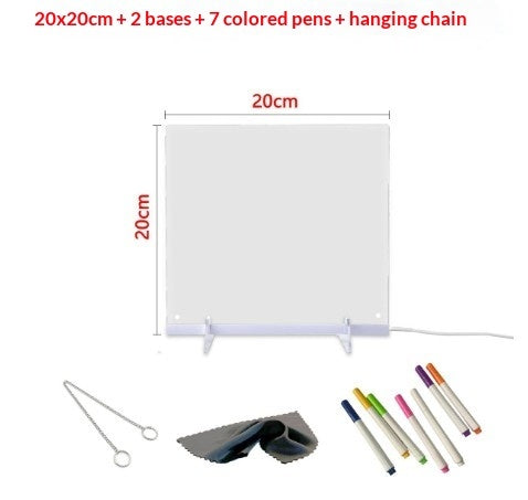 Display Board Stall LED Electronic Fluorescent Board