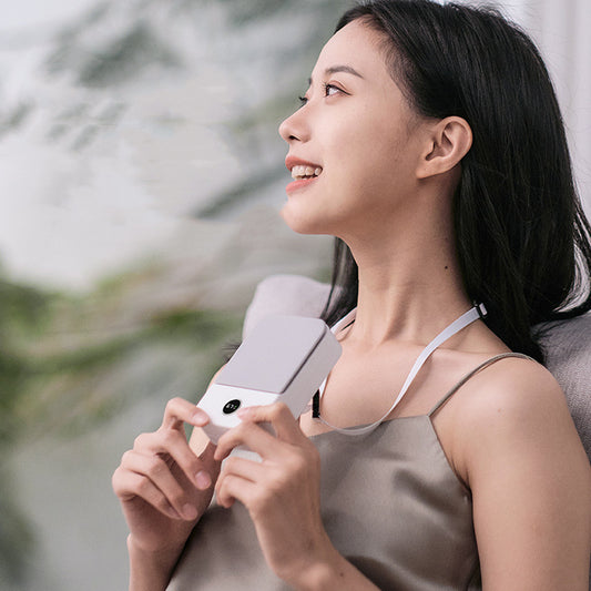 Hanging Neck Fan Usb Rechargeable Mini
