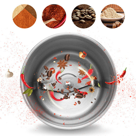 Electric Handheld Coffee Bean Grinder Household Portable Stainless Steel