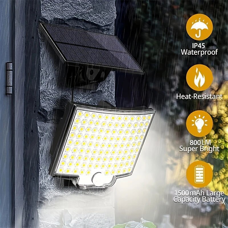 1PC 106LED Split Solar Light Outdoor Waterproof With Mot
