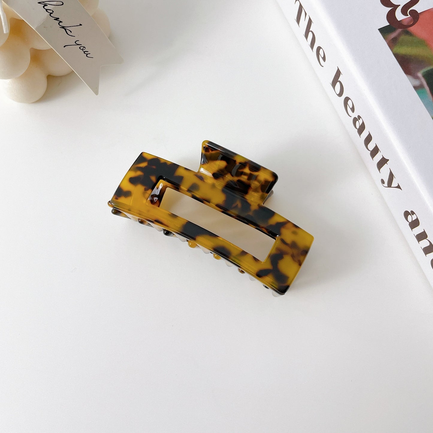 Simple Hair Clip Square Hair Accessories Girl Grip