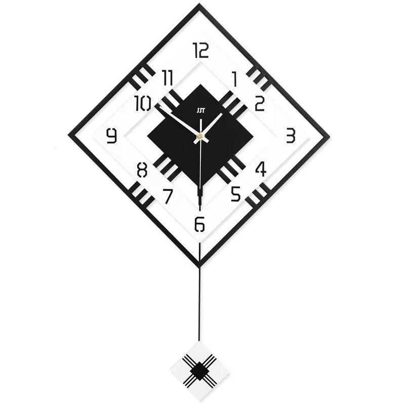 Nordic Clock Wall Clock Living Room Home Fashion Personality And Creativity