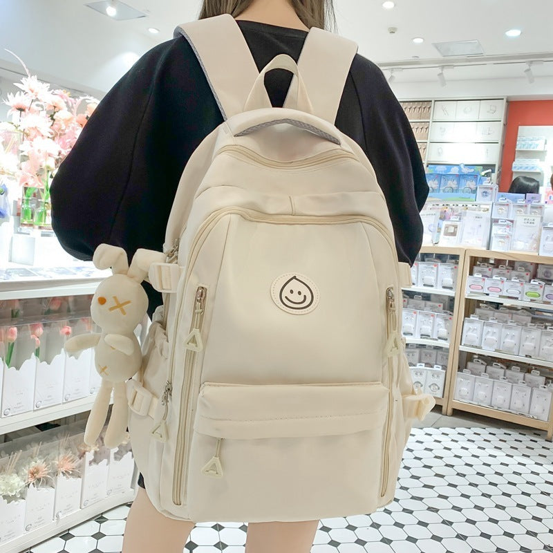Schoolbag Female College Student Primary School Student High School Student Large-capacity Backpack