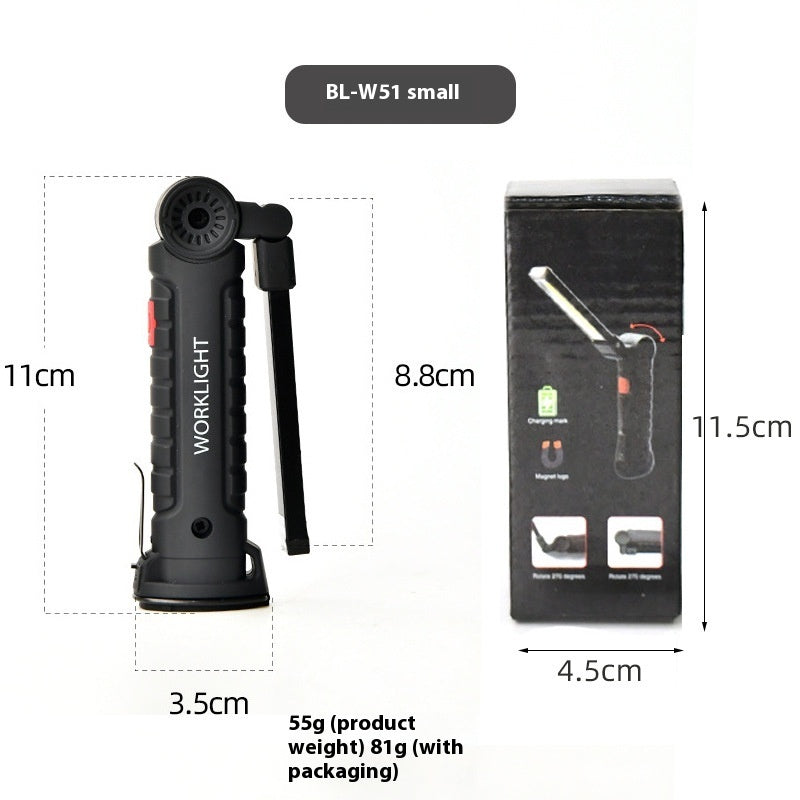 USB Multifunctional COB Magnet Auto Repair Work Light