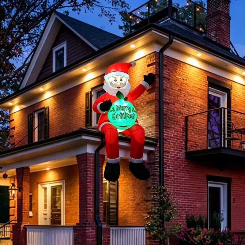 Outdoor Inflatable Christmas Doorway Atmosphere Decorations