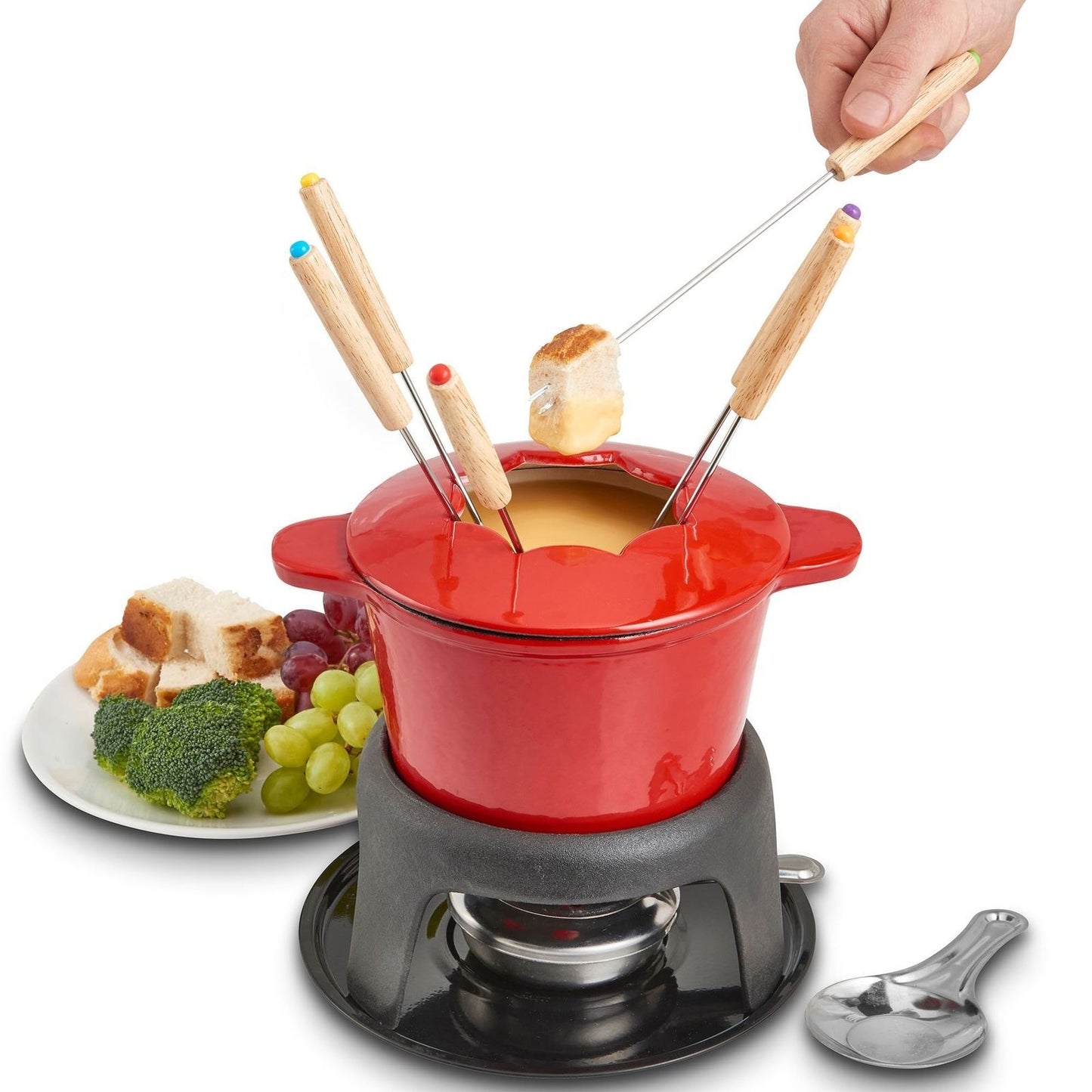 Cheese Cheese Chocolate Fondue Grill Alcohol Stove